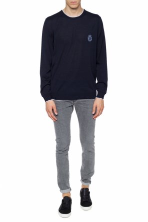 Sweter z naszywką z logo, zdjęcie 2 Sweter z naszywką z logo od Billionaire